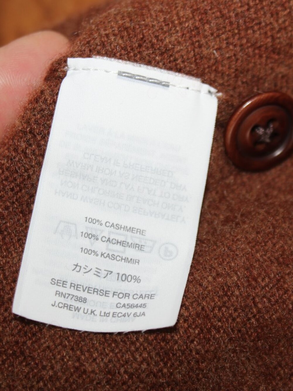 J Crew Shall-collar Cashmere Pullover Sweater - Picture 6 of 6